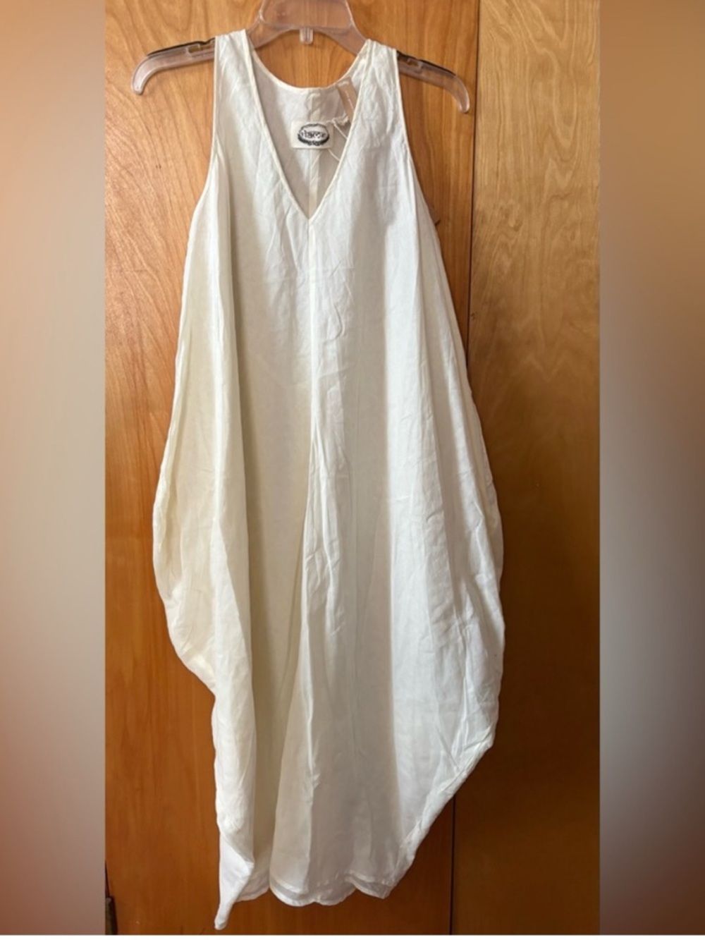 Flame Lagenlook cotton dress size m nwt